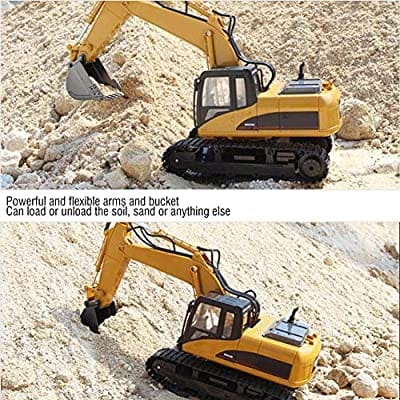 HUINA 1550 15 Channel Full Functional RC Excavator - Image 2