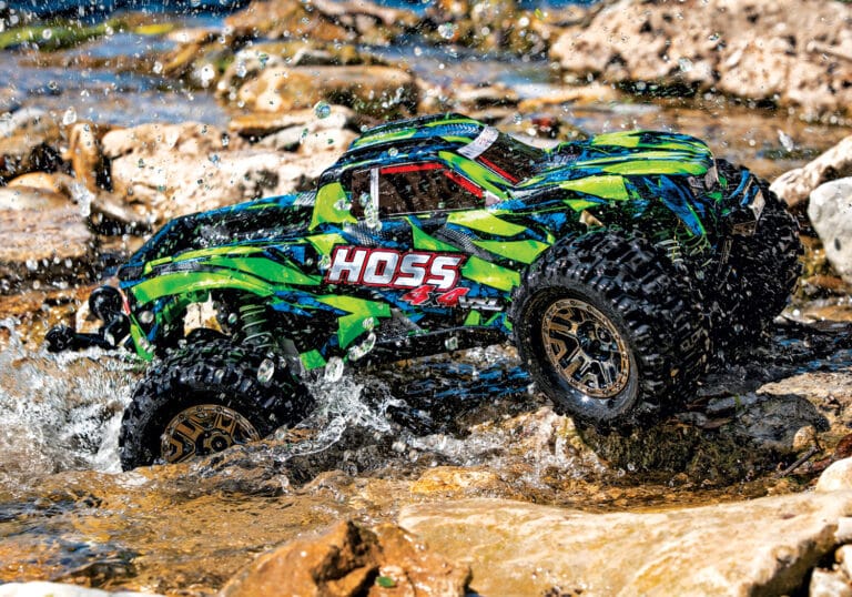traxxas hoss 4x4 vxl top speed