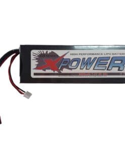 XPower 6800MAH 2S 7.4v 50C LiPo Battery with Hard Case