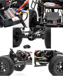 RGT RC-4 136100 V3 1/10 RC Crawler with 2.4G 4CH 4WD Off-Road Waterproof with LED Headlight - Image 3