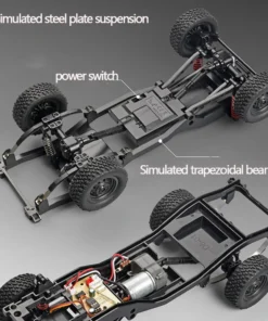 Alternative view of MN82 TOYOTA Land Cruiser 1/12  LC79 Rock Crawler RTR