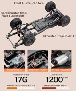 MN82T LC79 1/12 Crawler with Tow RTR - Image 5