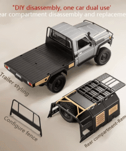Alternative view of MN82S 1/12 Scale Land Cruiser Rock Crawler Supertourer - RTR