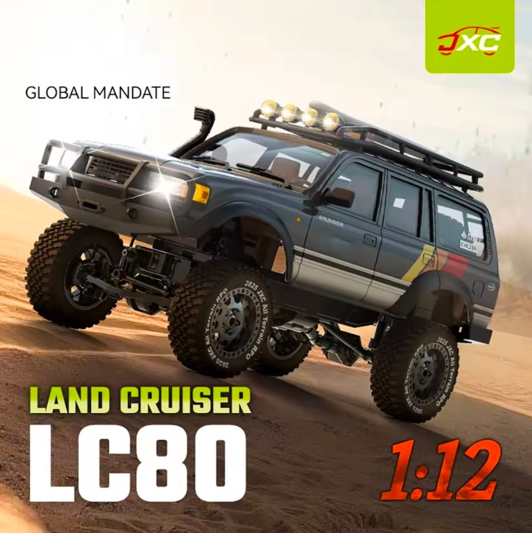 JXC Toyota Landcruiser LC80 1/12 Rock Crawler RTR (2 Speed) – Pace