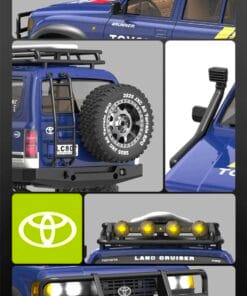 JXC Toyota Landcruiser LC80 1/12 Rock Crawler RTR (2 Speed) - Image 3