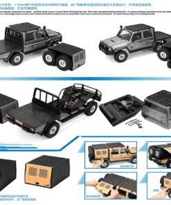 RGT 1/10 Land Commander LC79 Rock Crawler RTR - Image 6