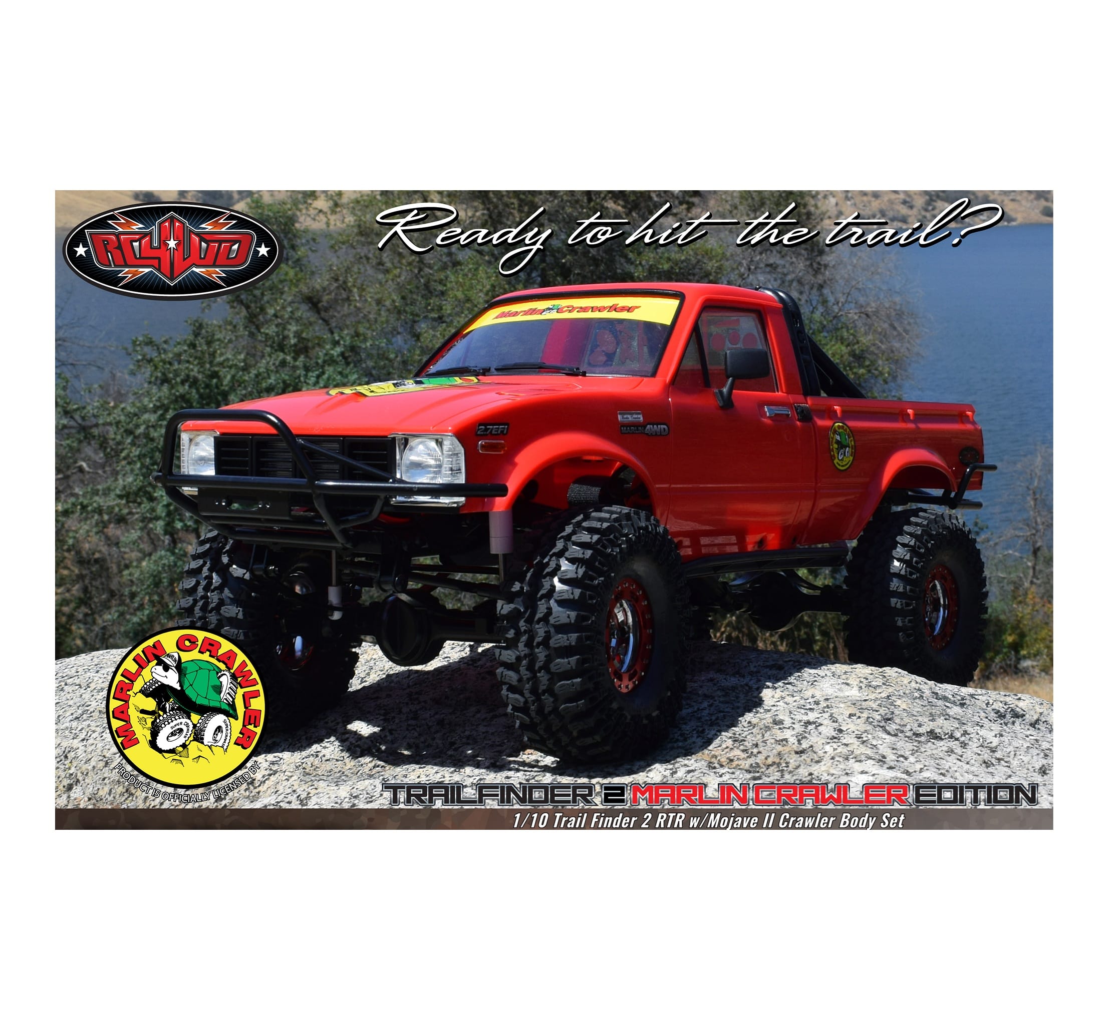 RC4WD Marlin Crawler Trail Finder 2 RTR w/Mojave II Crawler Body