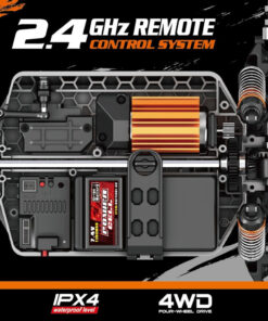 Rc Leading Hunter 4×4 Off-Road Truck (40km/h) 1/14 - Image 3