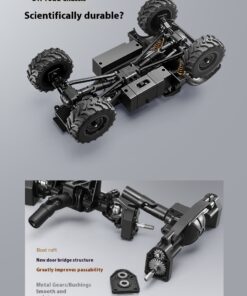 MN333 1/18 Unimog RC Crawler 4wd RTR - Image 4
