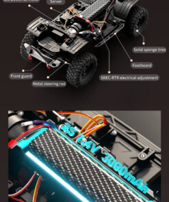 RC Leading Jeep 4WD Wilderness Crawler 2 Speed RTR - Image 6
